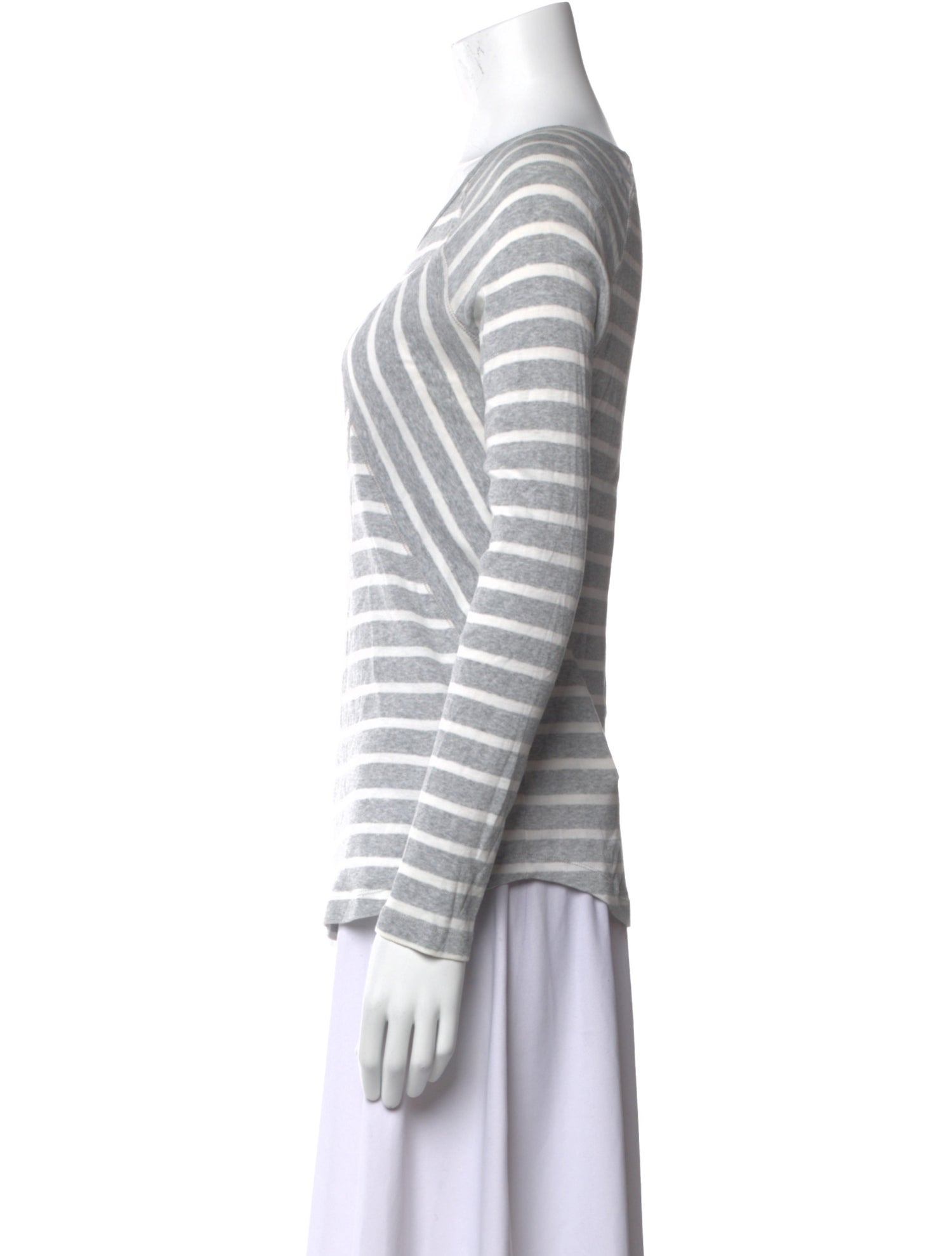 Bogner Striped Scoop Neck T-Shirt