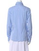 Bogner Striped Long Sleeve Button-Up Top
