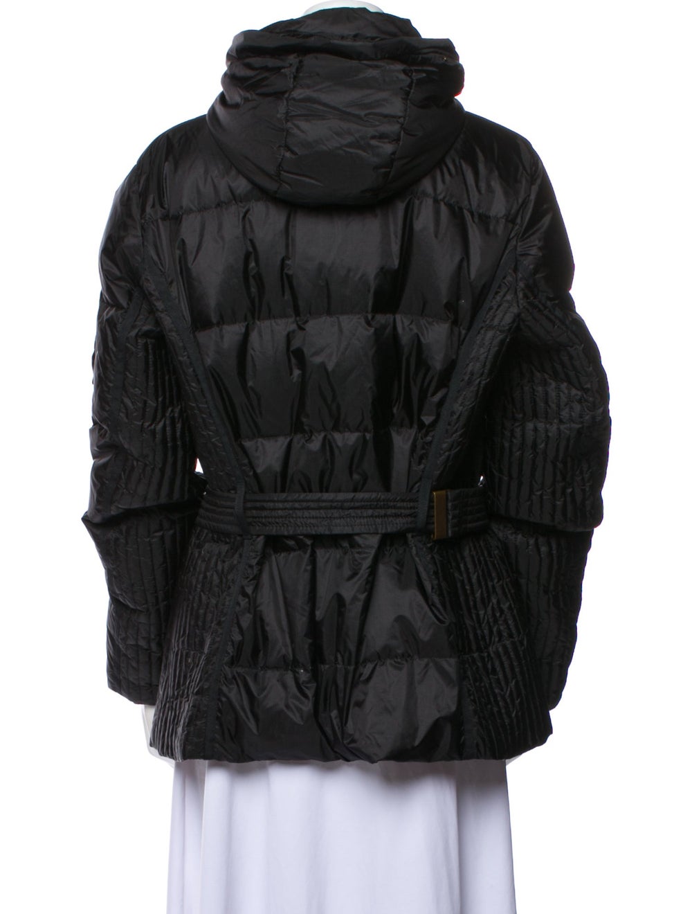 Bogner Down Jacket Black With Hood Embroidered & … - image 3