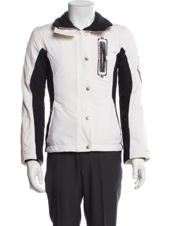 Bogner Colorblock Pattern Moto Jacket