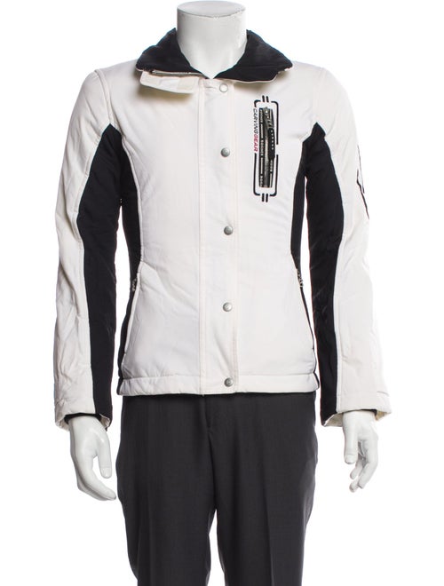 Bogner Colorblock Pattern Moto Jacket