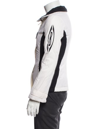 Bogner Colorblock Pattern Moto Jacket