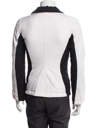 Bogner Colorblock Pattern Moto Jacket