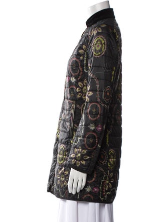 Bogner Printed Faux Fur Coat