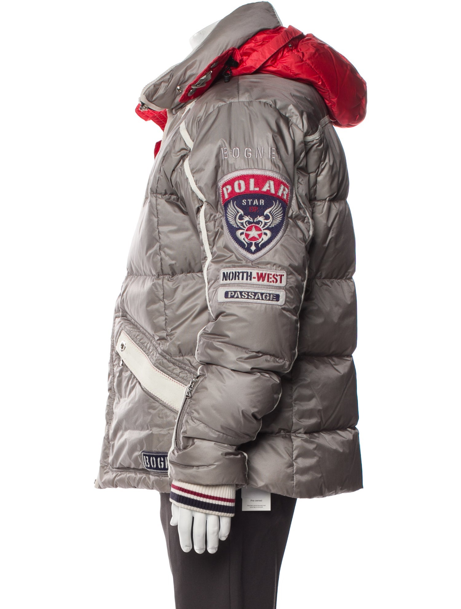 Bogner Graphic Print Puffer Coat