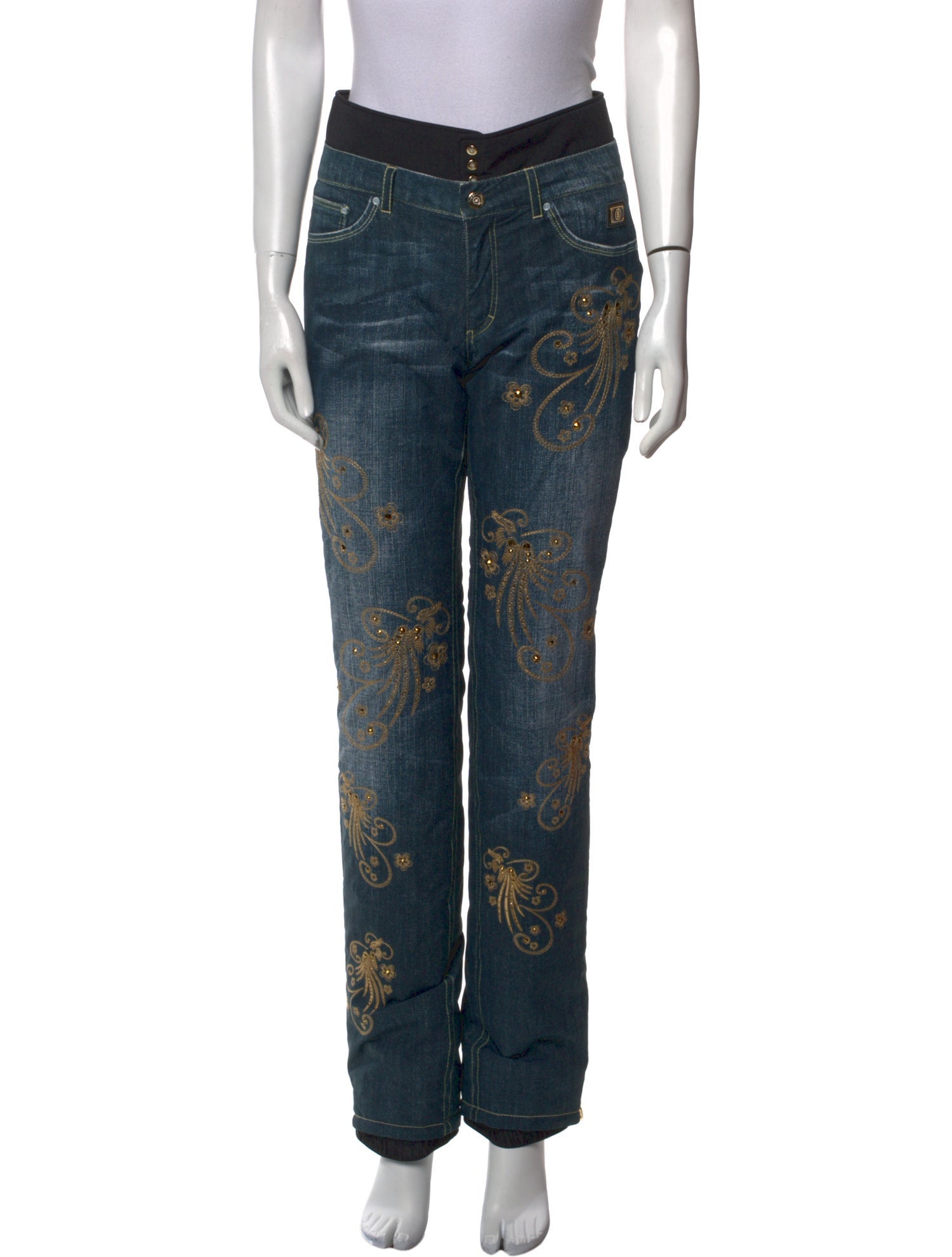 Bogner Printed Straight Leg Pants w/ Tags