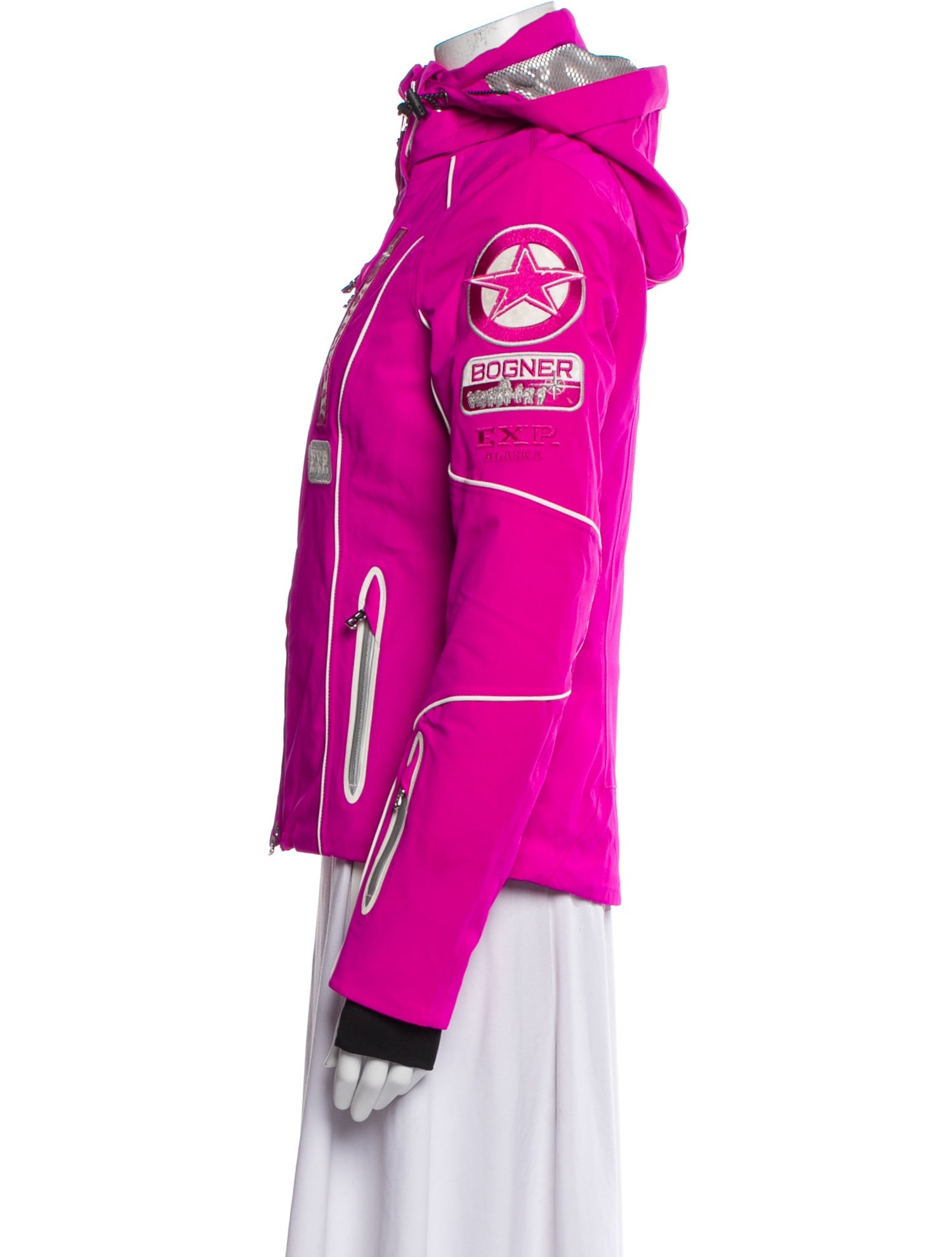 Bogner Printed Biker Jacket