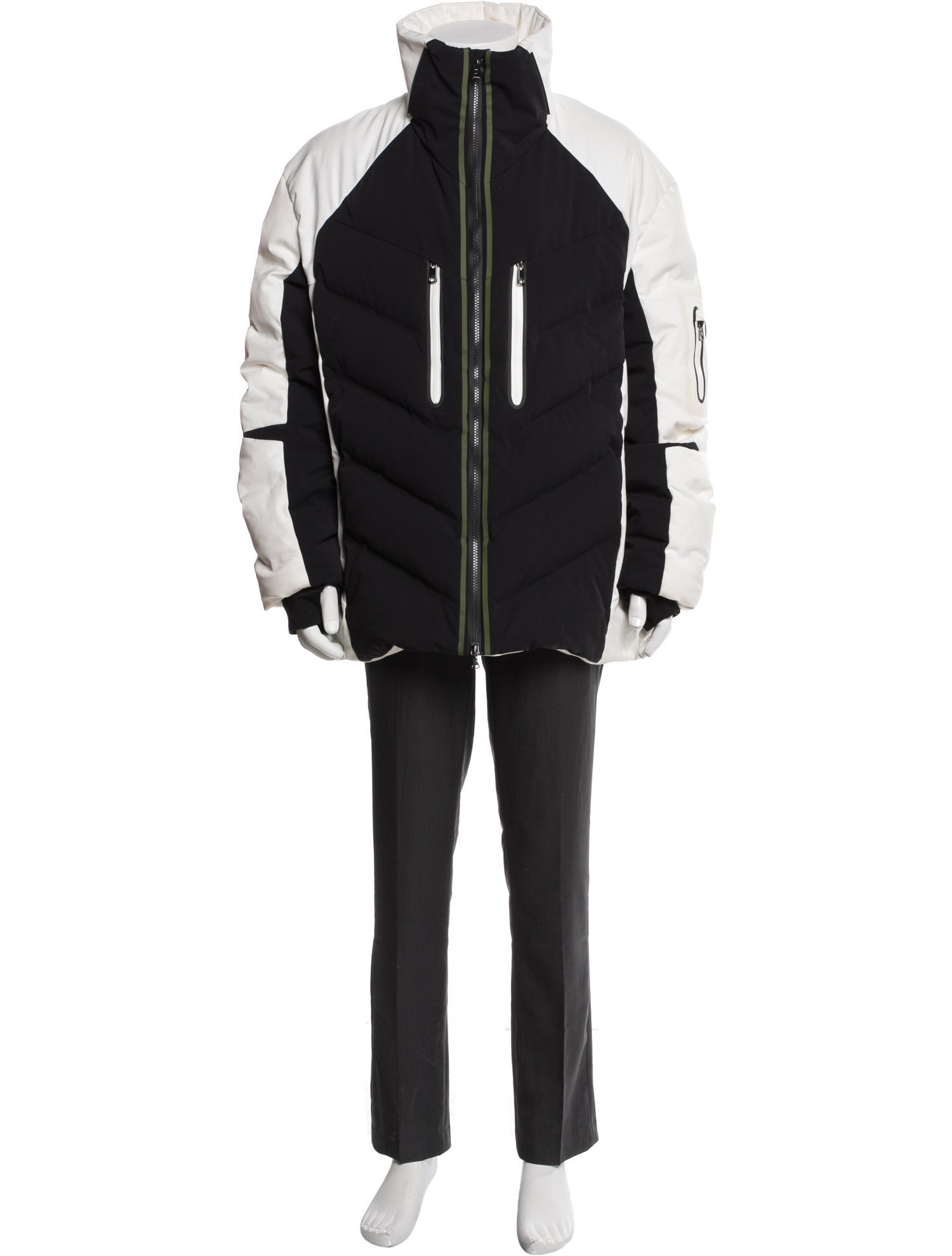 Bogner Colorblock Pattern Parka