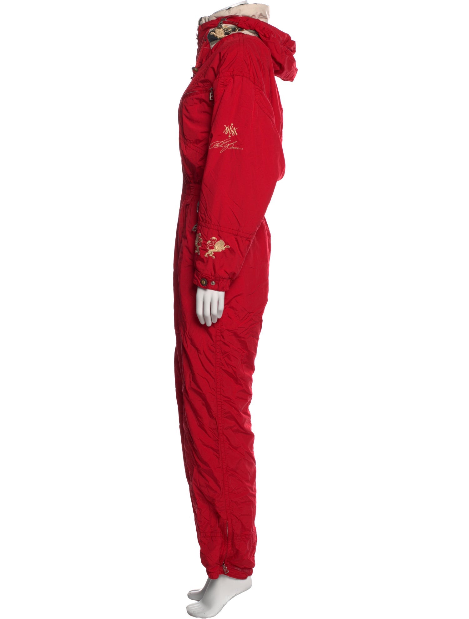 Bogner Nylon Mock Neck Jumpsuit