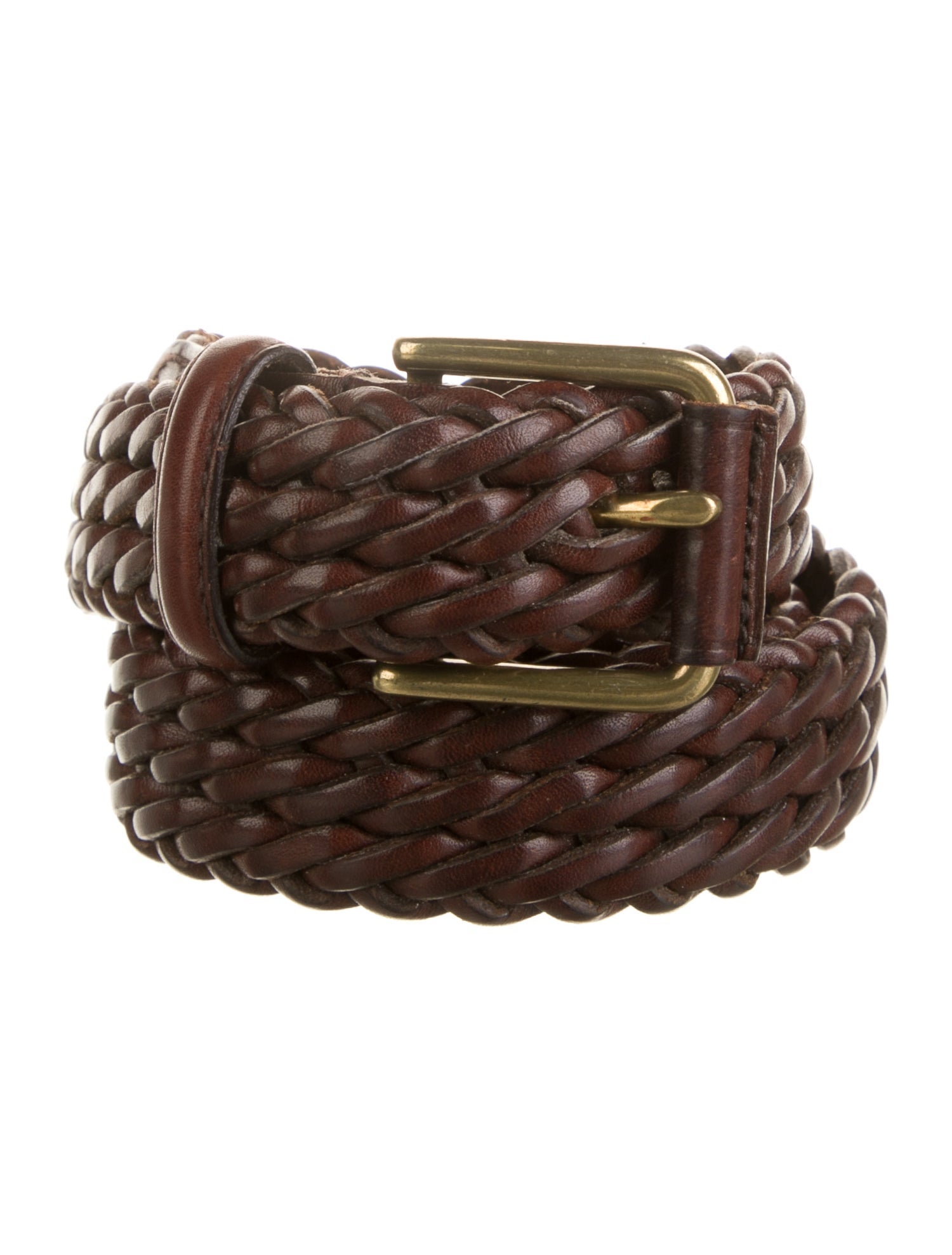 Bogner Leather Braided Accents Belt