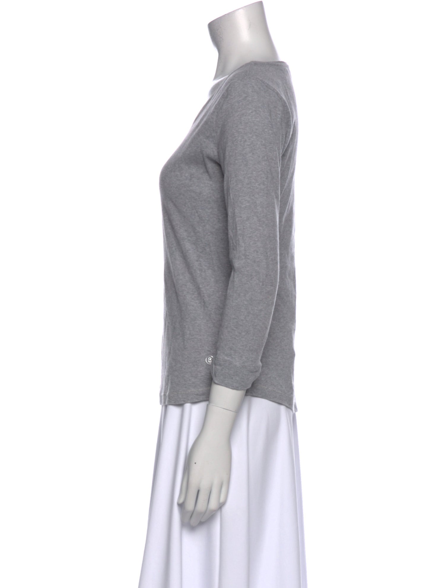 Bogner Scoop Neck Three-Quarter Sleeve T-Shirt