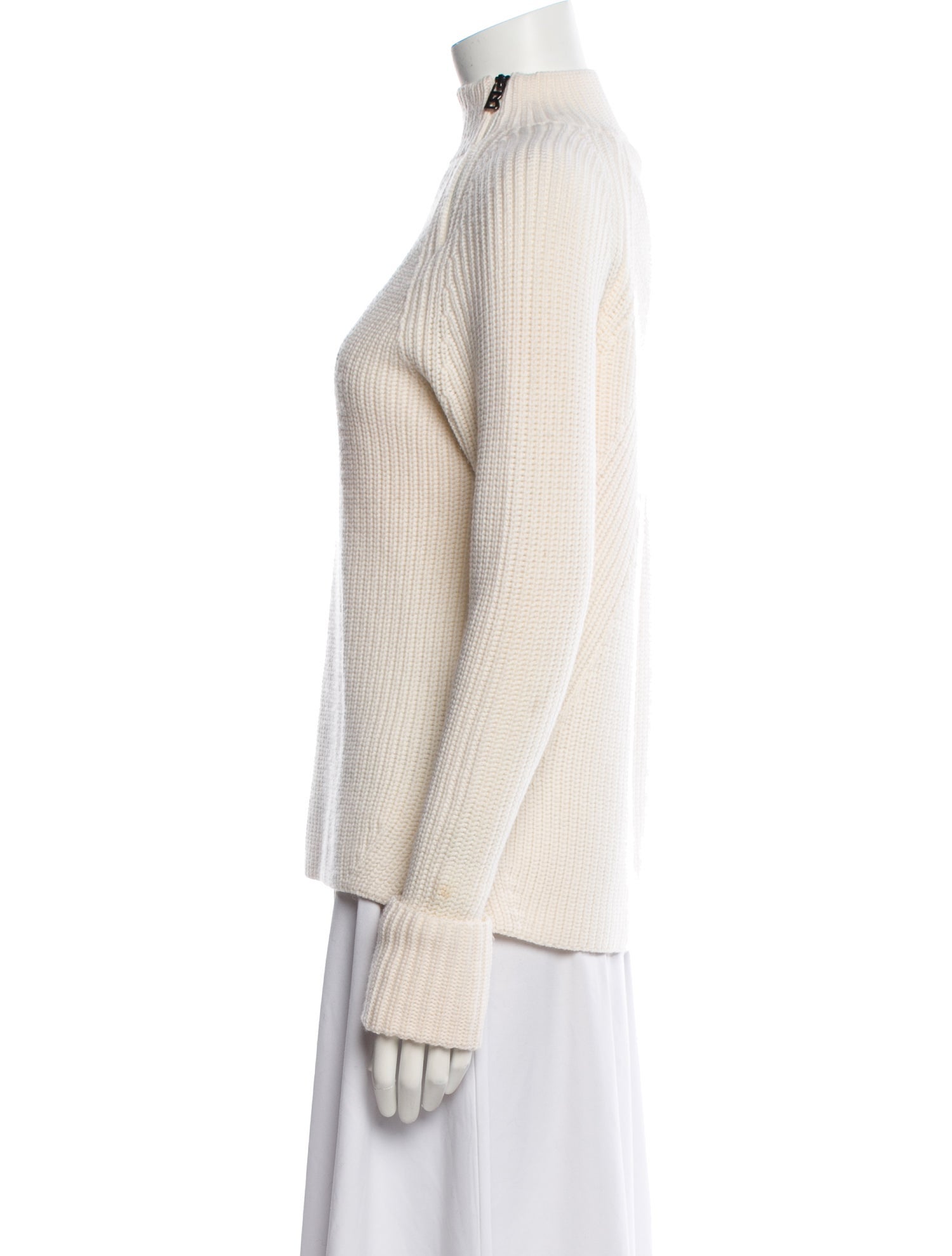 Bogner Virgin Wool Mock Neck Sweater