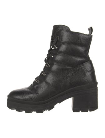 Bogner Leather Combat Boots