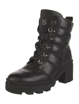 Bogner Leather Combat Boots