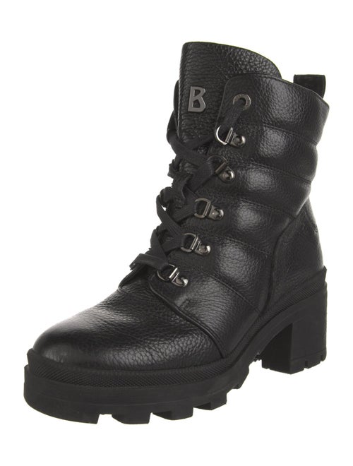 Bogner Leather Combat Boots