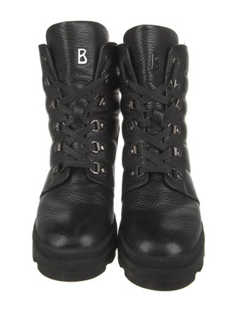 Bogner Leather Combat Boots