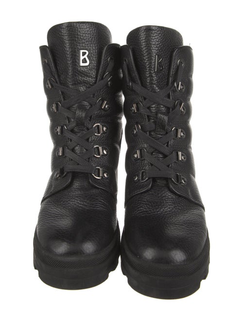 Bogner Leather Combat Boots