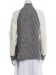 Bogner Colorblock Pattern Mock Neck Sweater