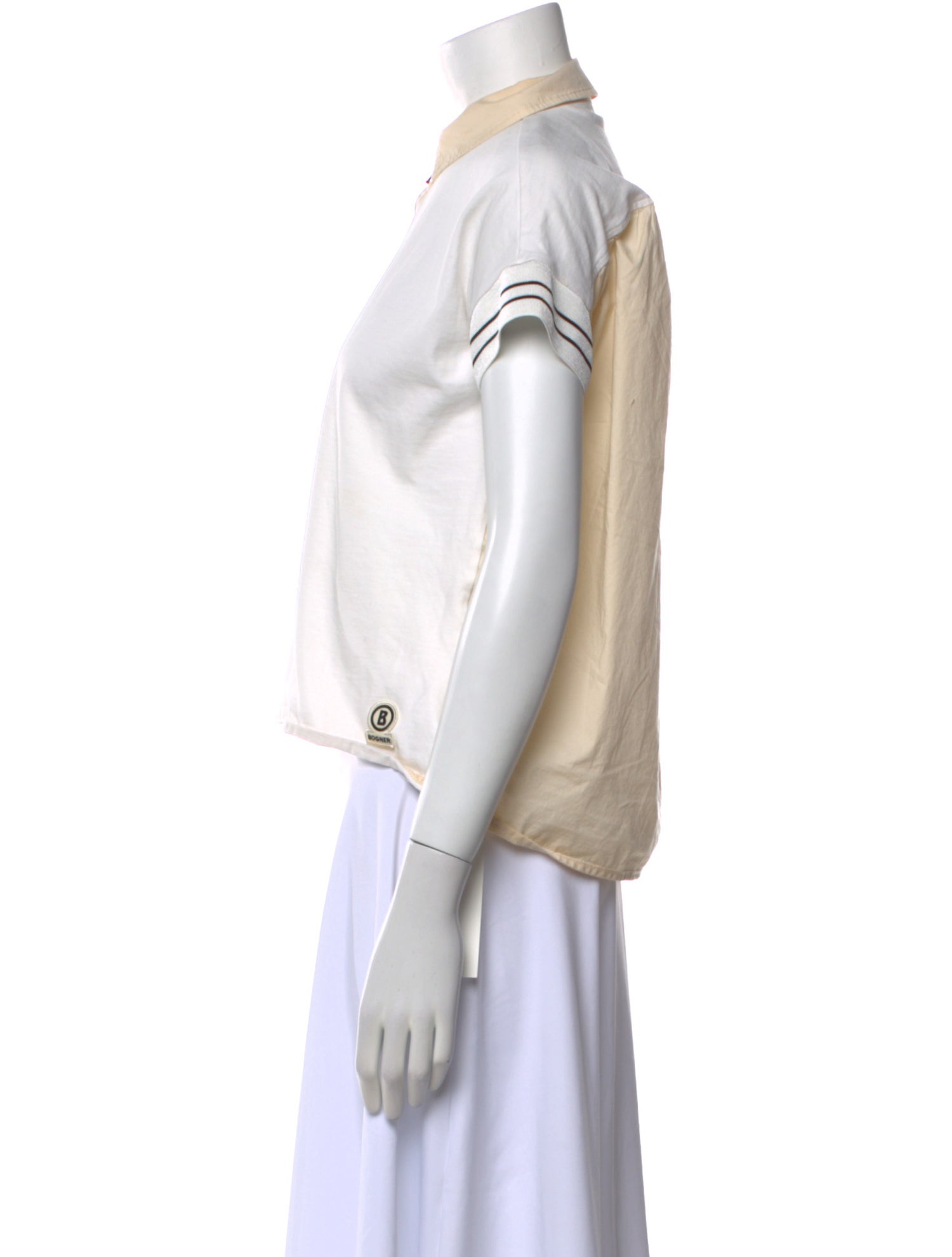 Bogner V-Neck Short Sleeve Polo