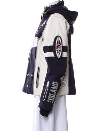 Bogner Graphic Print Biker Jacket