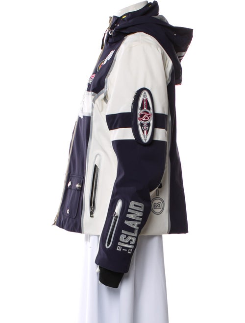 Bogner Graphic Print Biker Jacket