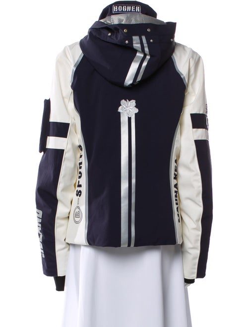 Bogner Graphic Print Biker Jacket