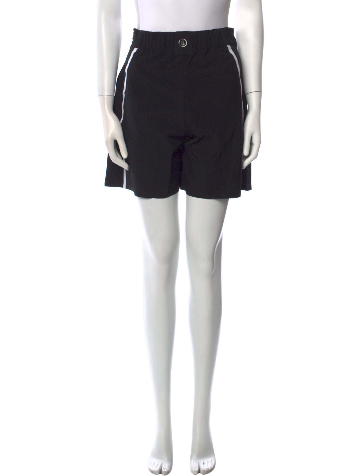 Bogner Striped Mini Skirt