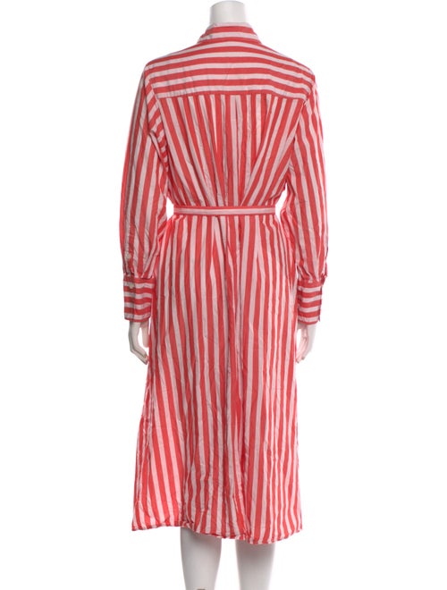 Bogner Striped Midi Length Dress