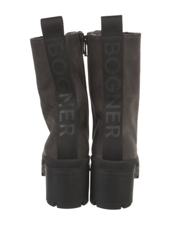Bogner Suede Combat Boots