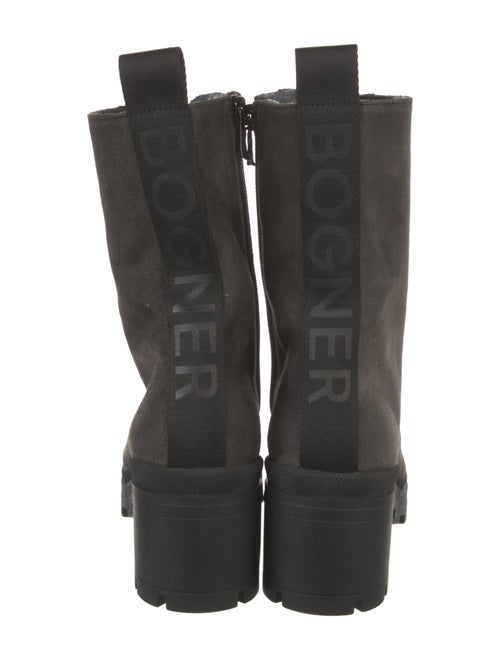 Bogner Suede Combat Boots