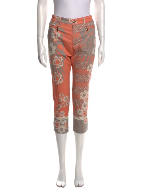 Bogner Floral Print Straight Leg Pants