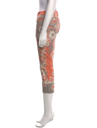 Bogner Floral Print Straight Leg Pants