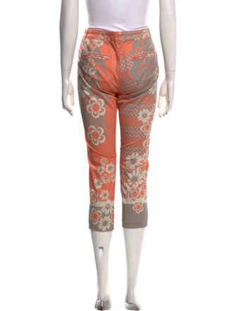 Bogner Floral Print Straight Leg Pants