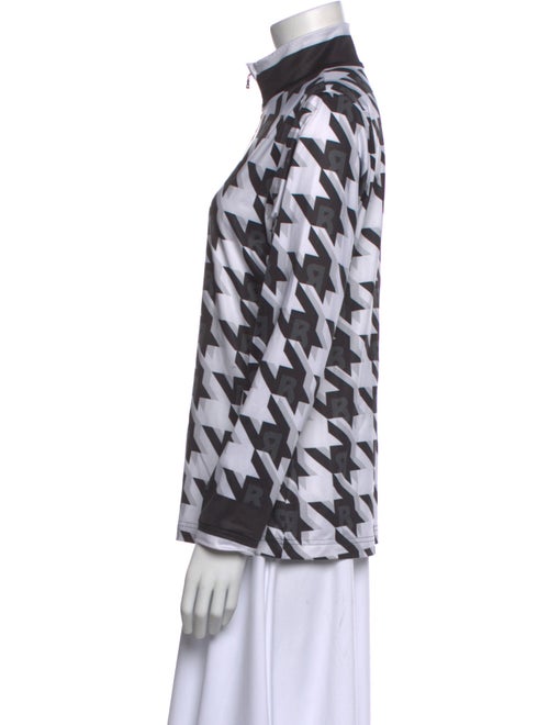 Bogner Printed Turtleneck Blouse