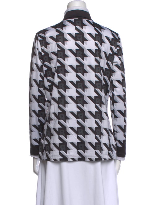 Bogner Printed Turtleneck Blouse