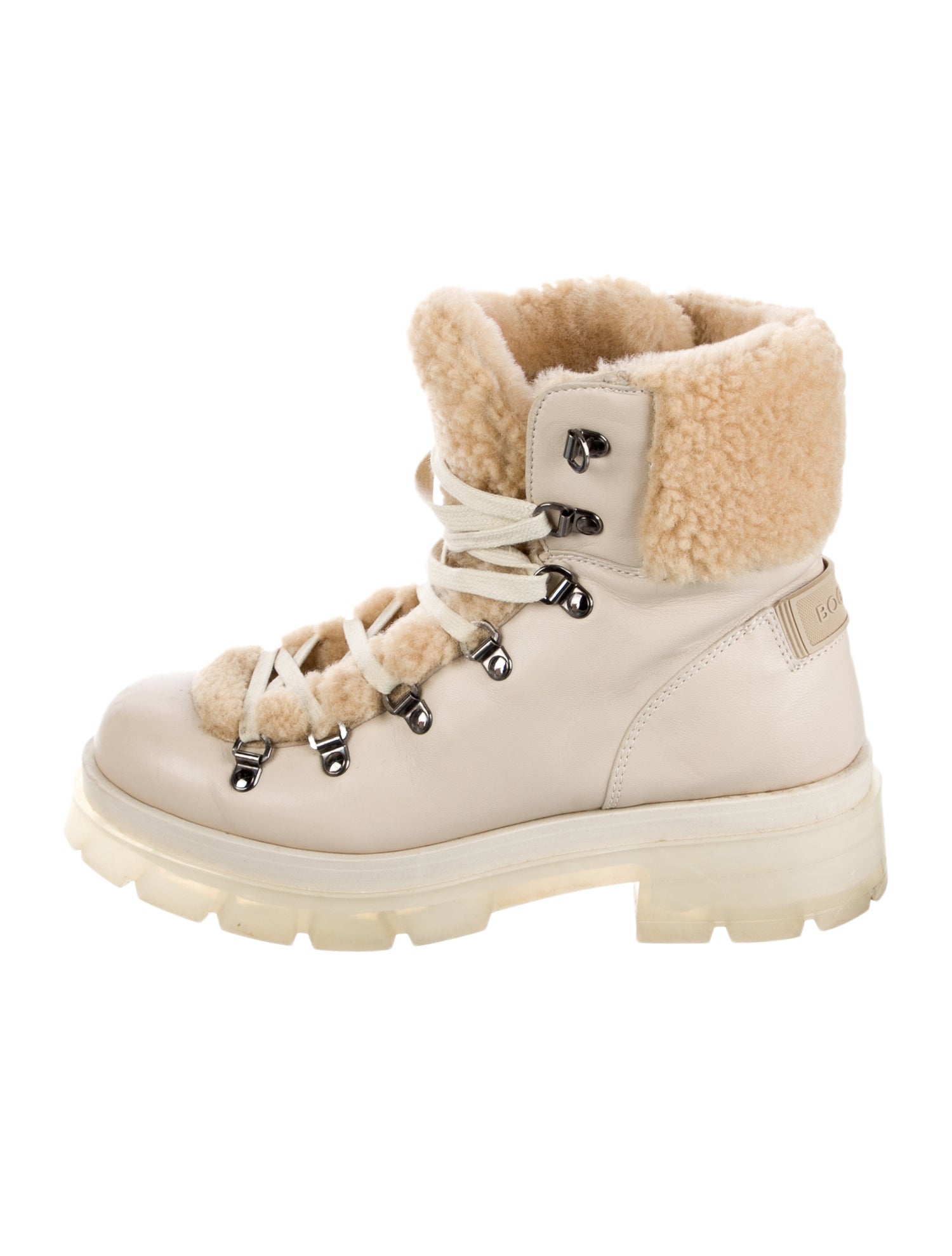 Bogner Leather Lace-Up Boots