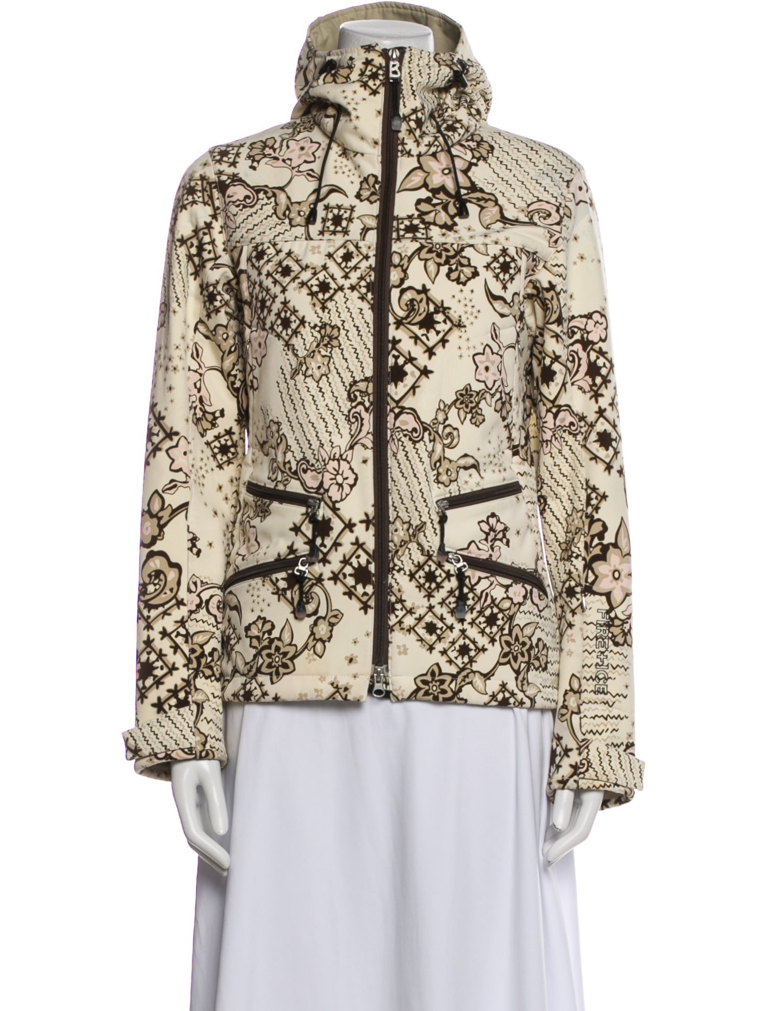Bogner Floral Print Evening Jacket