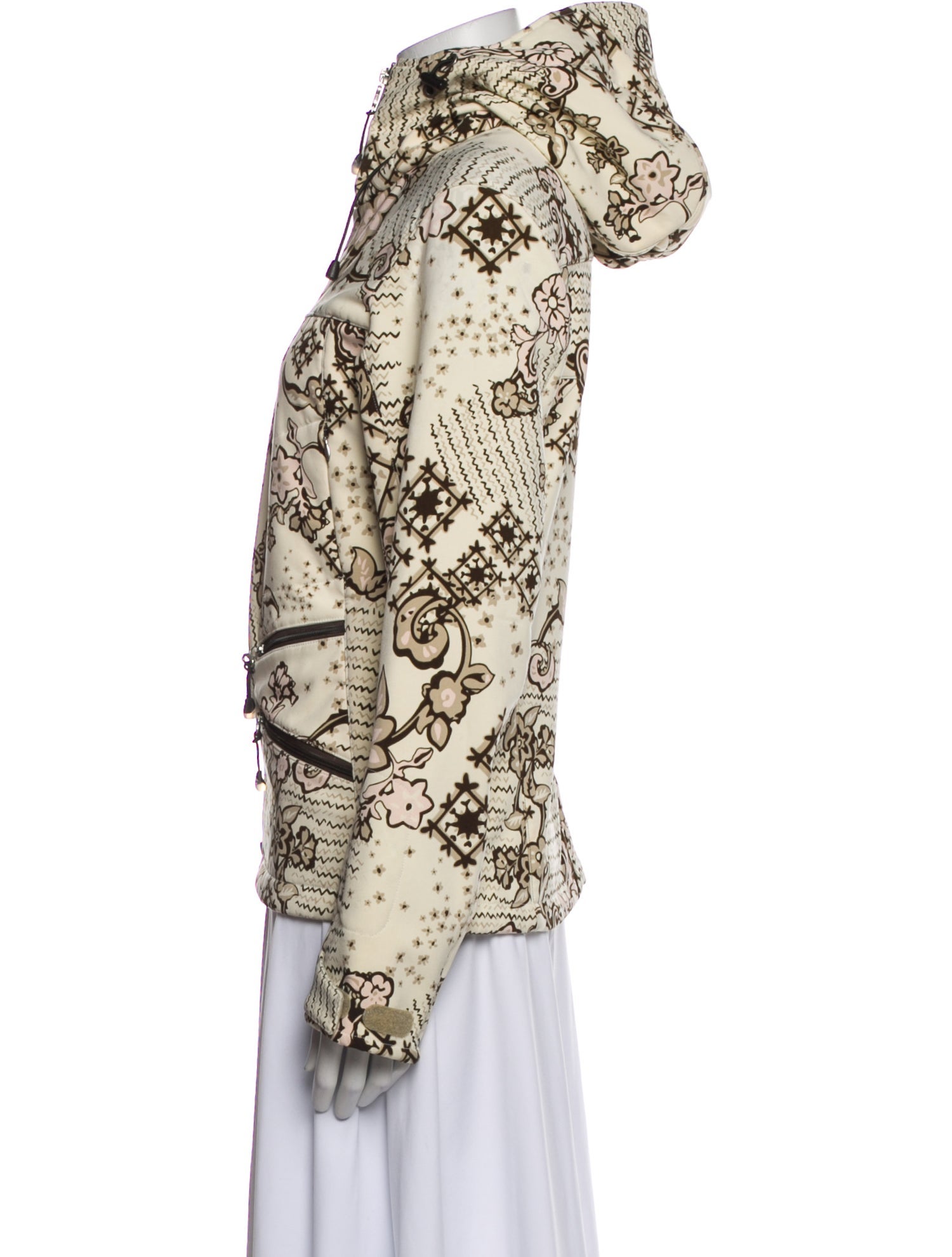 Bogner Floral Print Evening Jacket