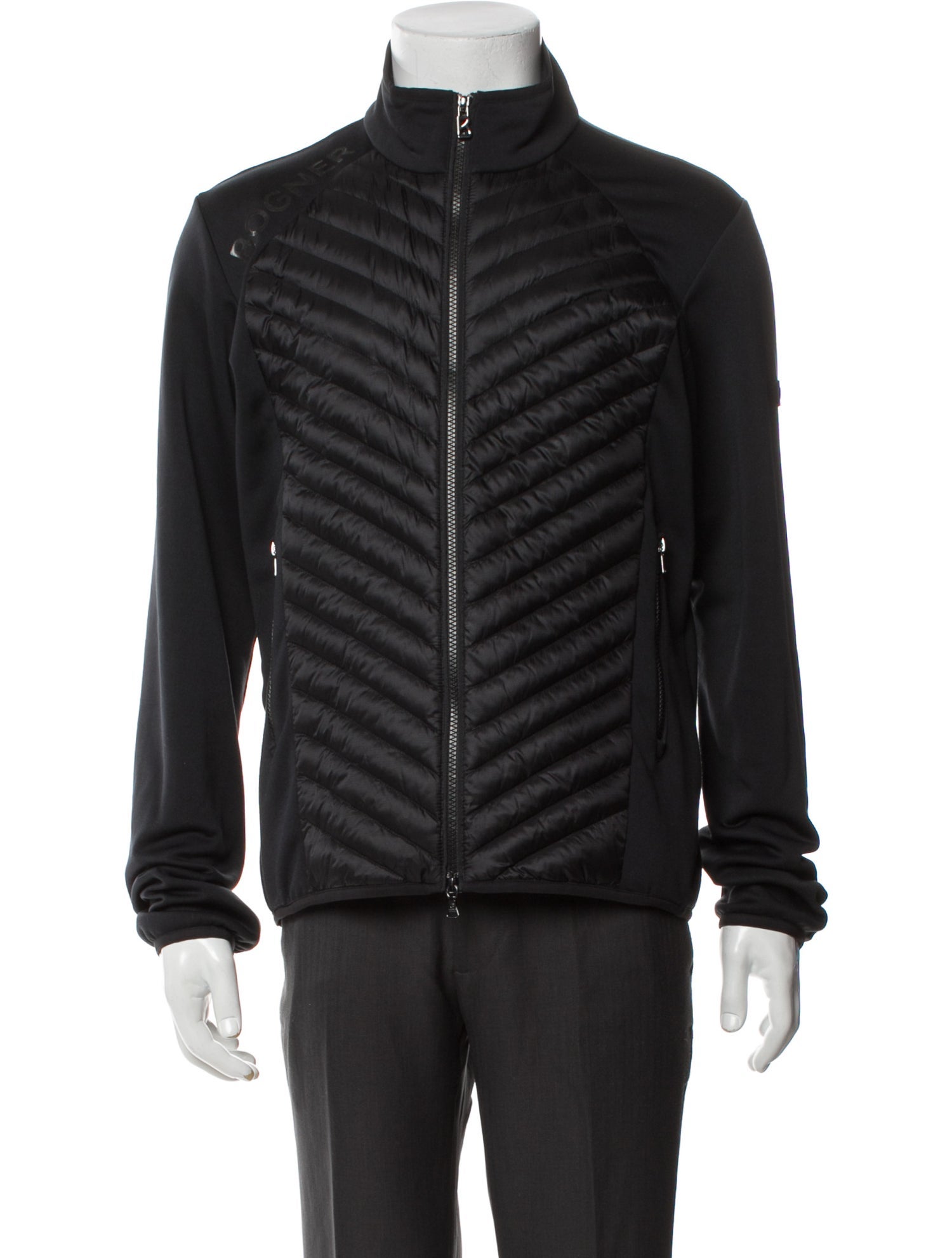 Bogner Striped Moto Jacket