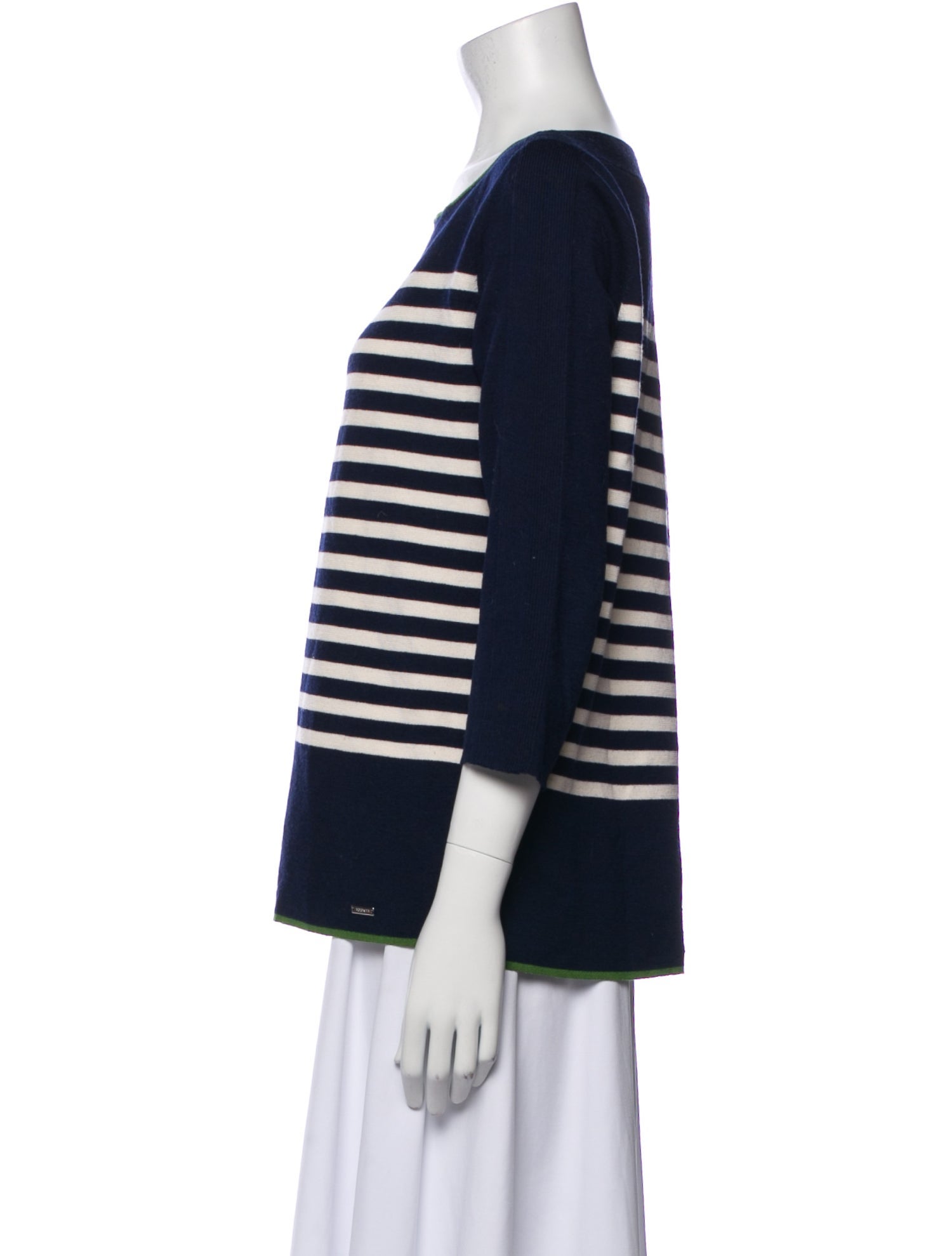 Bogner Virgin Wool Striped Sweater