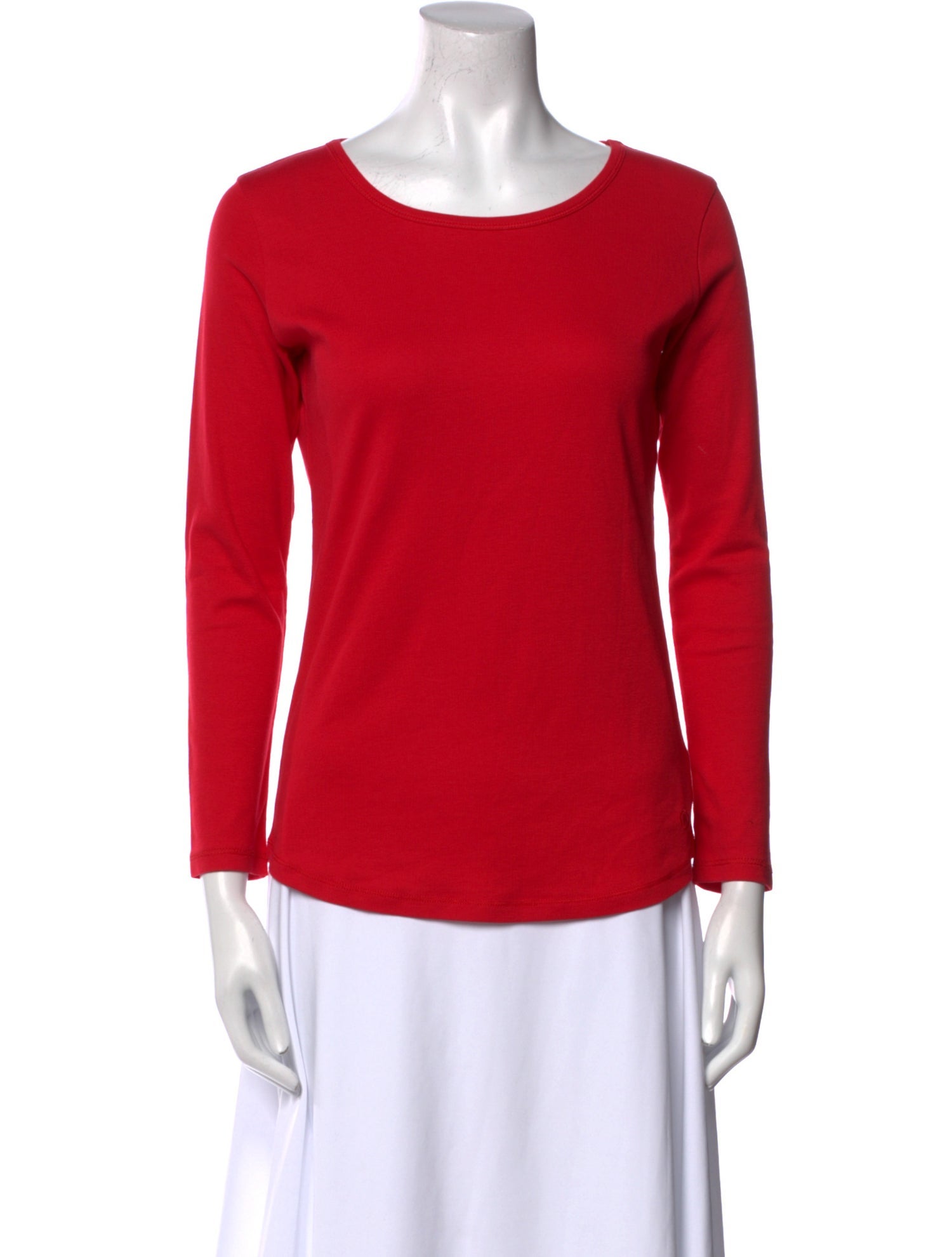 Bogner Scoop Neck Three-Quarter Sleeve Top