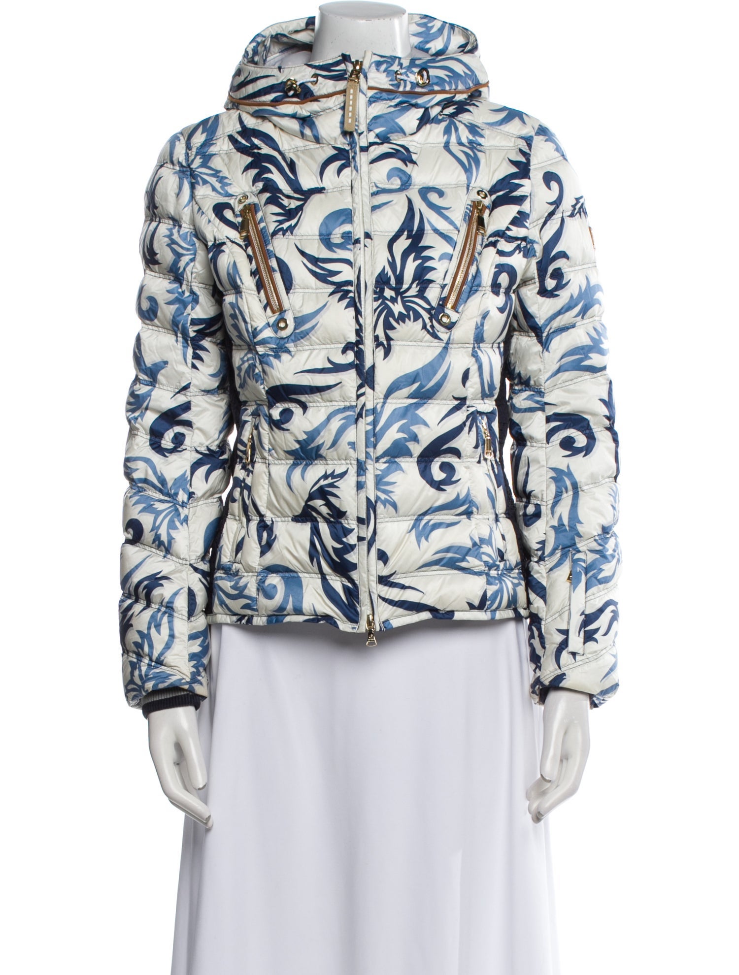 Bogner Printed Down Coat