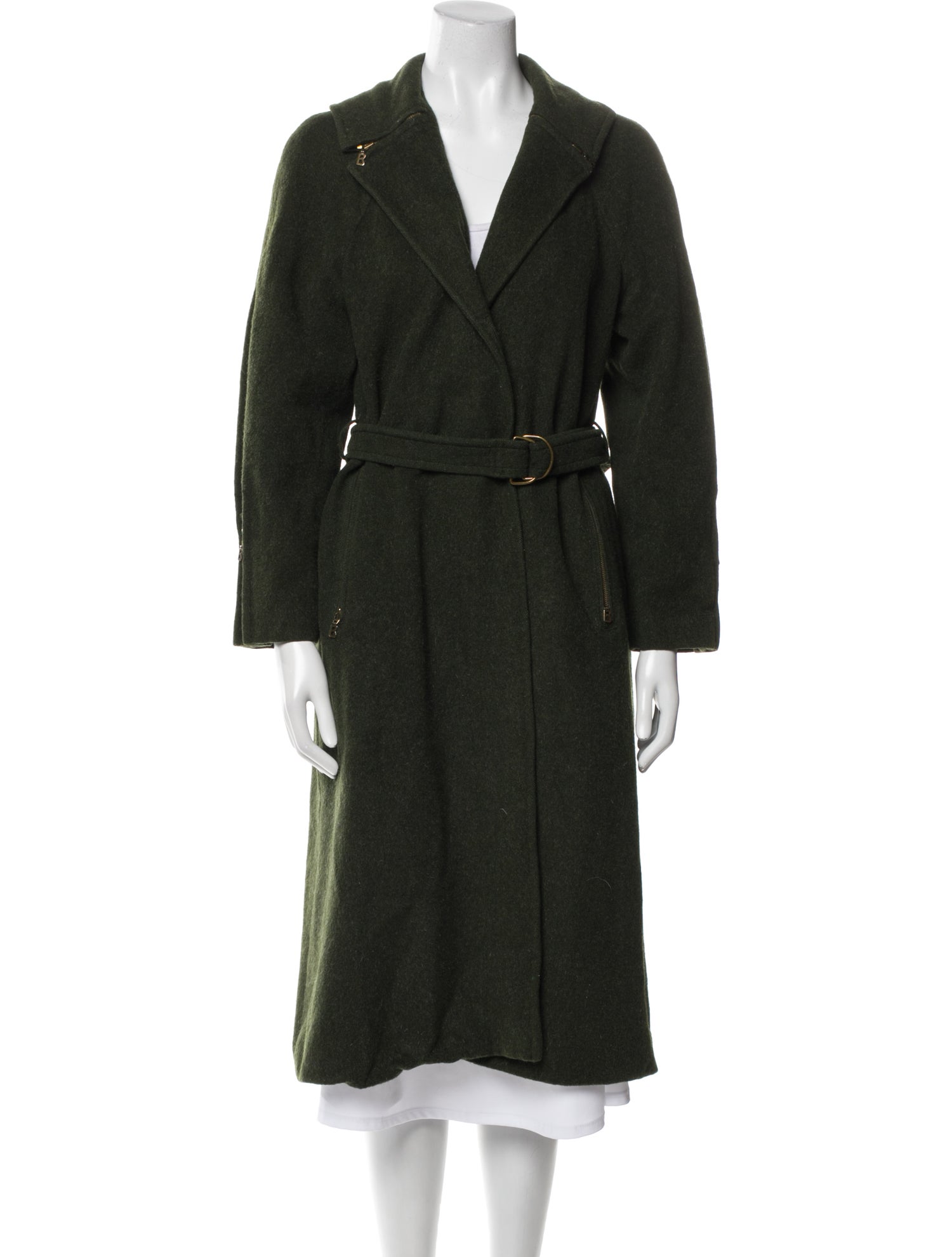 Bogner Virgin Wool Trench Coat