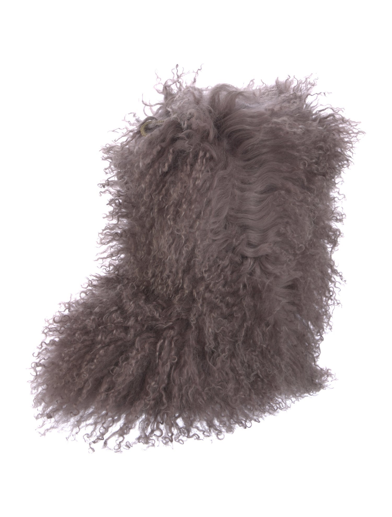 Bogner Fur Lace-Up Boots