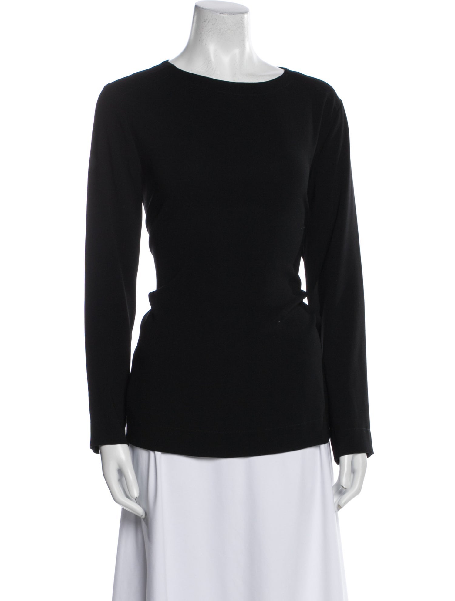 Bogner Scoop Neck Long Sleeve Top