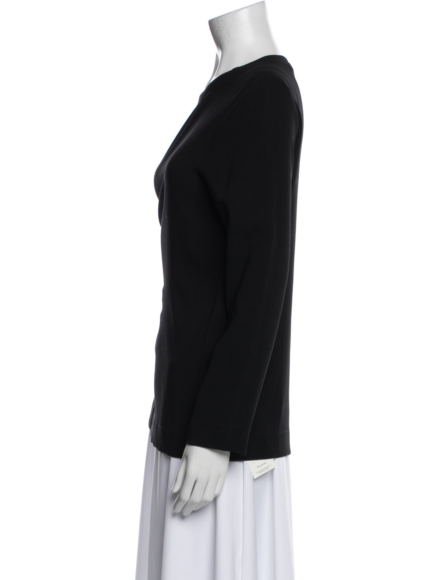 Bogner Scoop Neck Long Sleeve Top