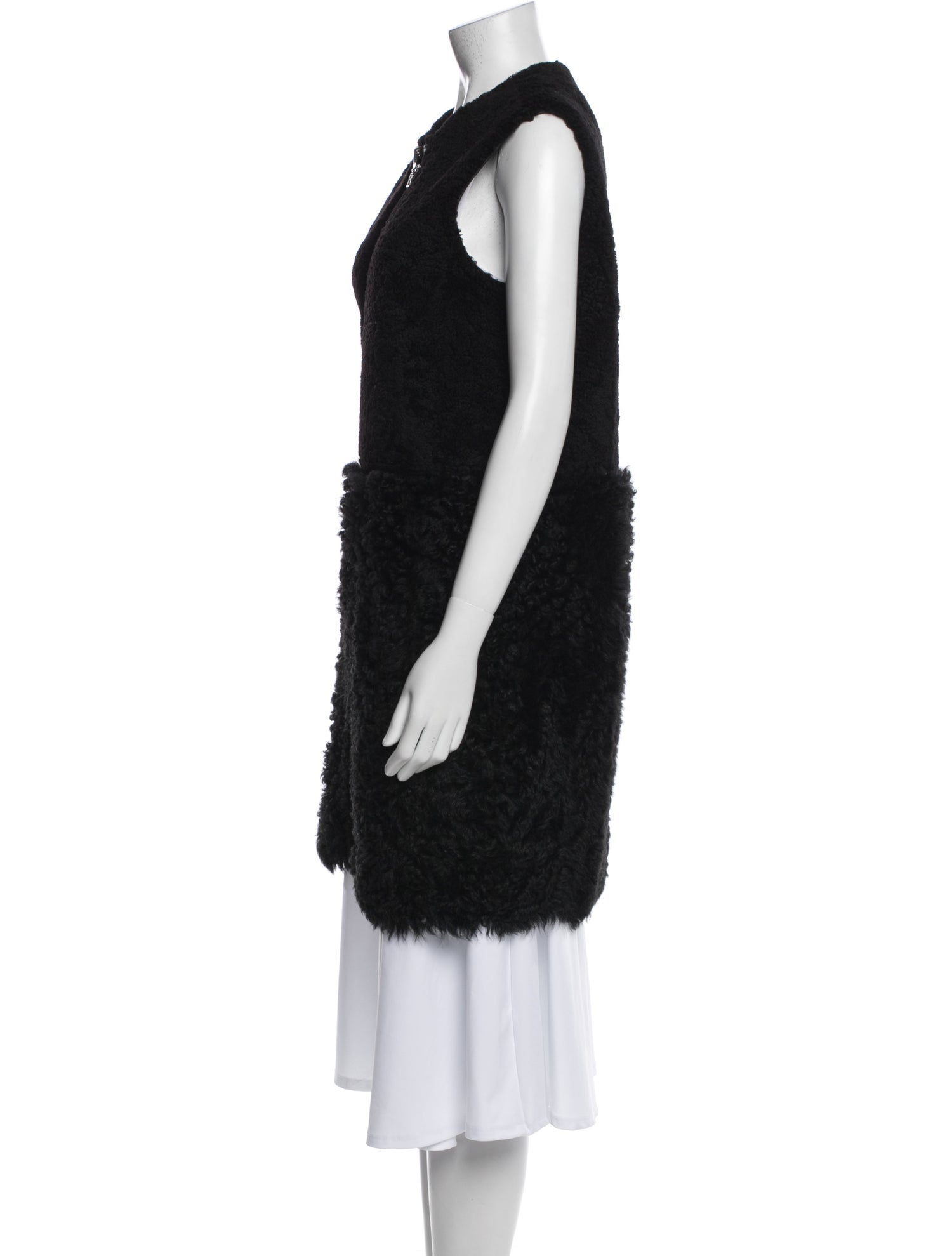 Bogner Lambskin Fur Coat