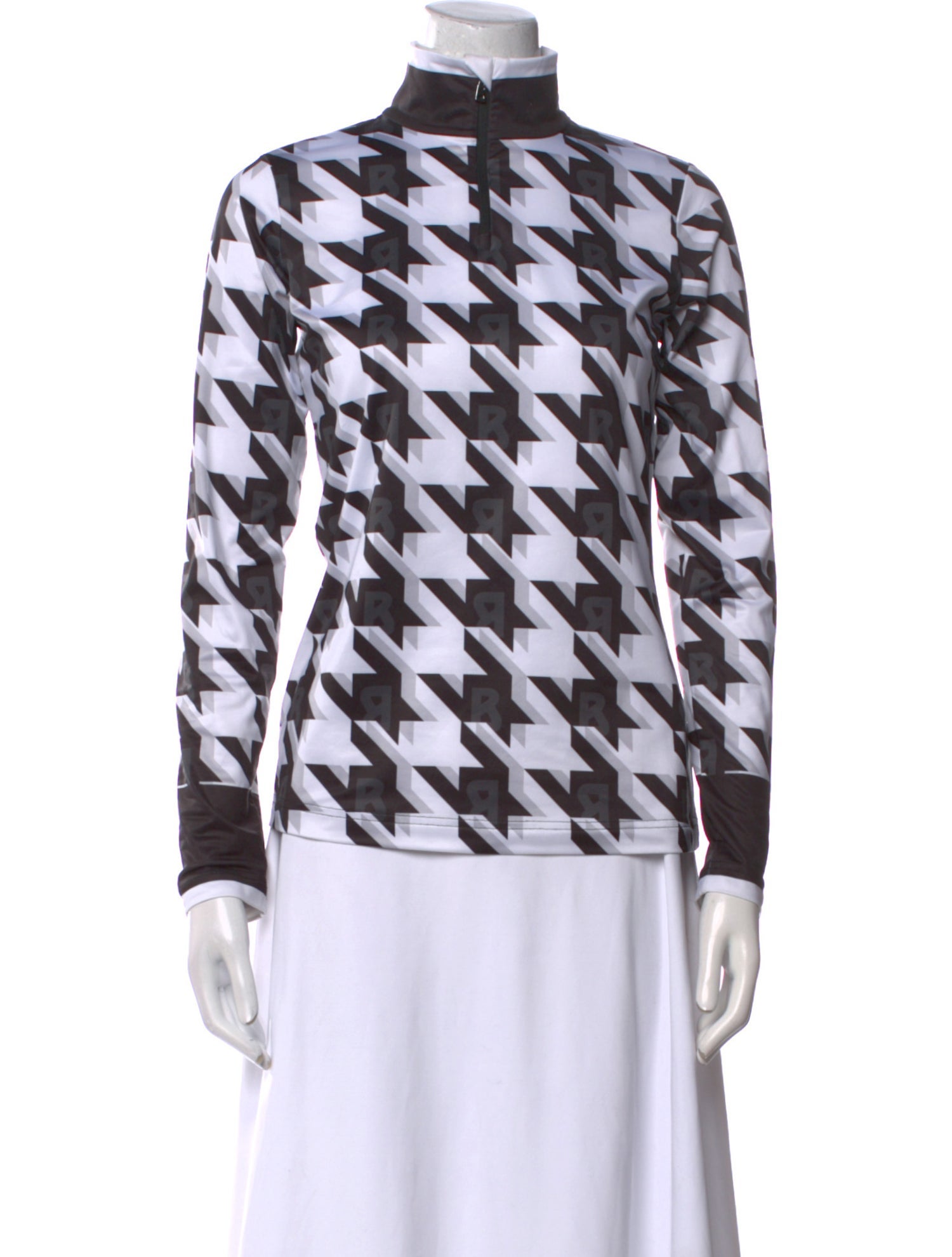 Bogner Printed Turtleneck Sweatshirt