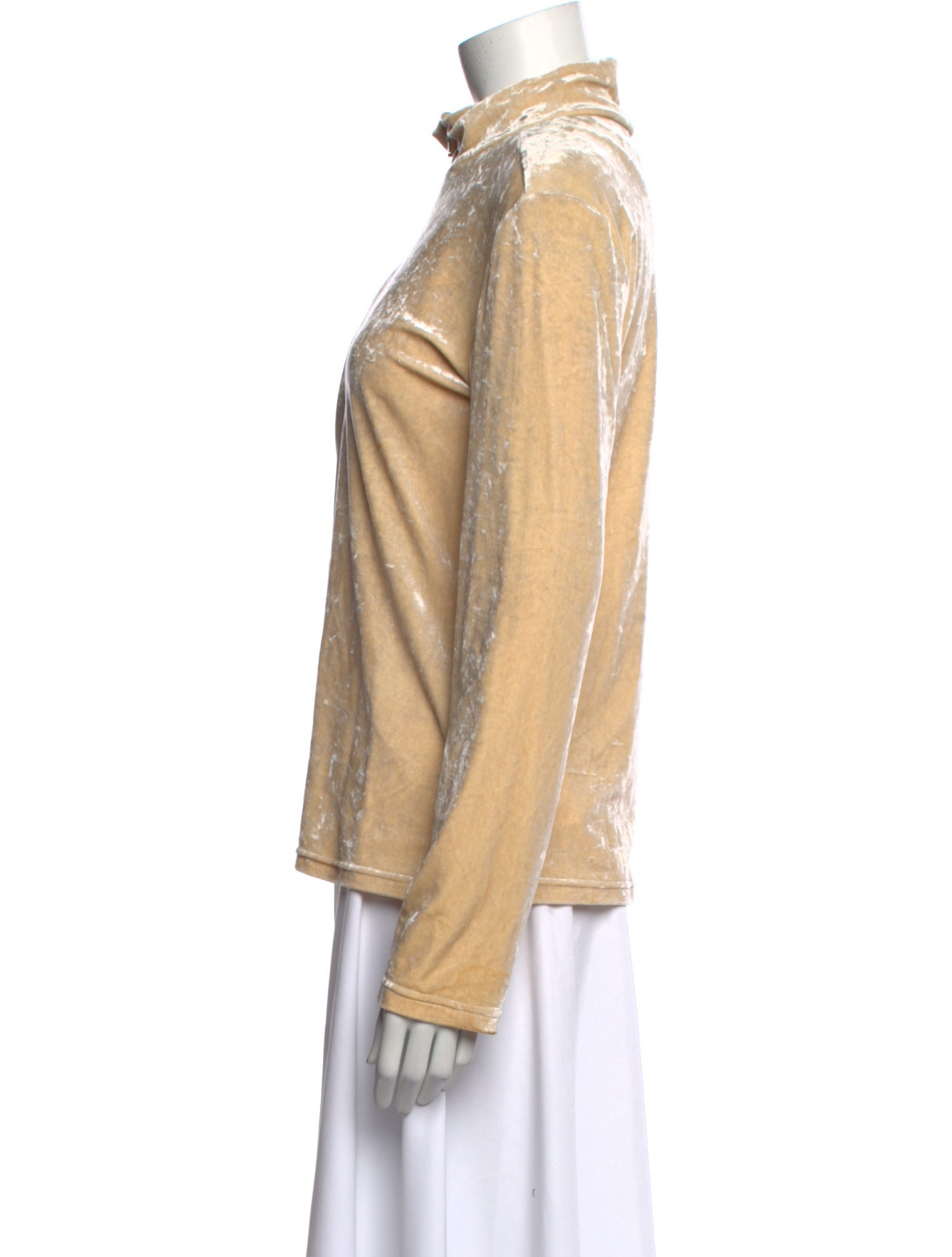 Bogner Velvet Mock Neck Sweatshirt