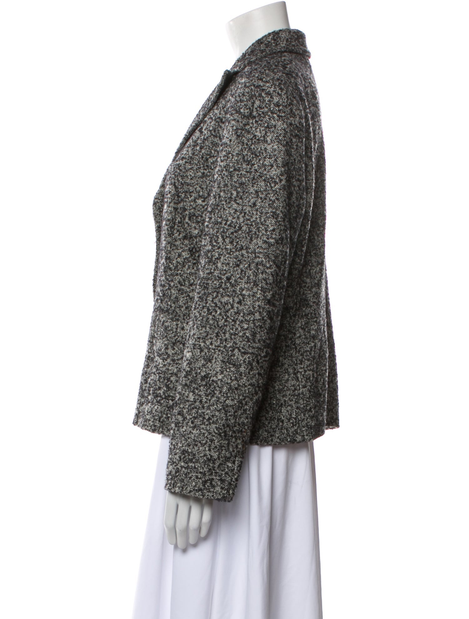 Bogner Virgin Wool Printed Blazer